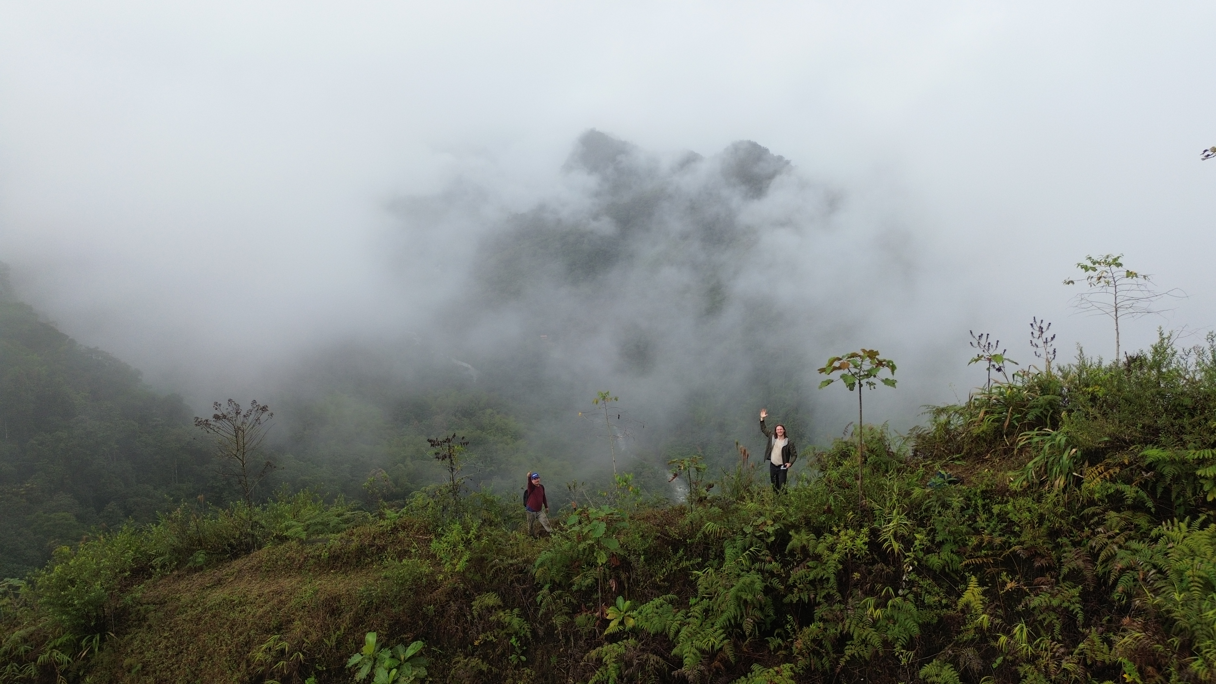 Lukas in the Ecuadorian highlands